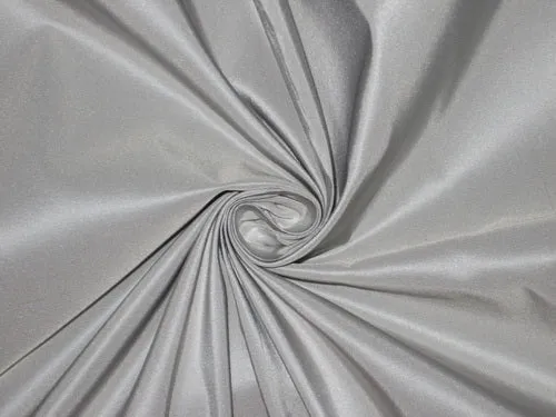 100% Pure SILK TAFFETA FABRIC Dusty Blue 54" wide [3051]