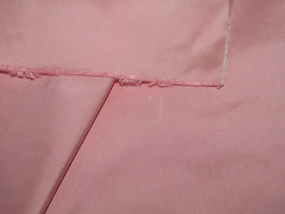 100% Pure SILK TAFFETA FABRIC Light Pink COLOR 54" WIDE TAF185[12]