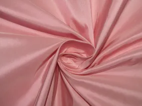 100% Pure SILK TAFFETA FABRIC Light Pink COLOR 54" WIDE TAF185[12]