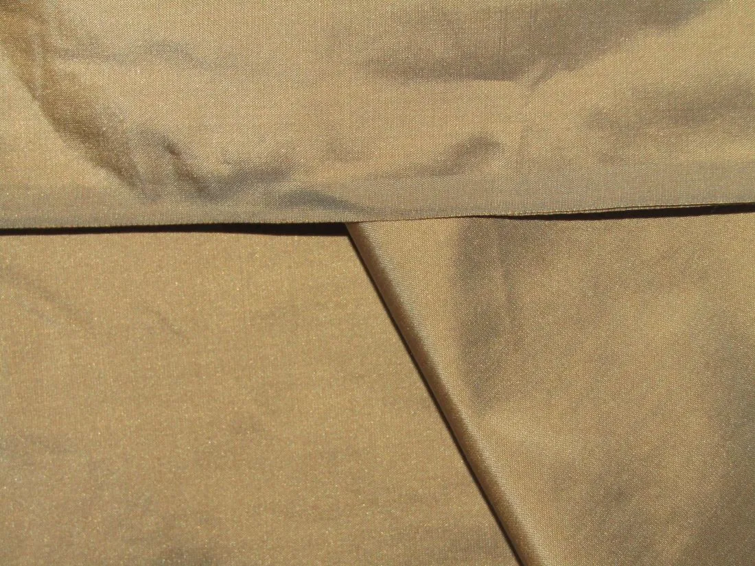 100% Pure SILK TAFFETA FABRIC tulip taupe 54" wide TAF239