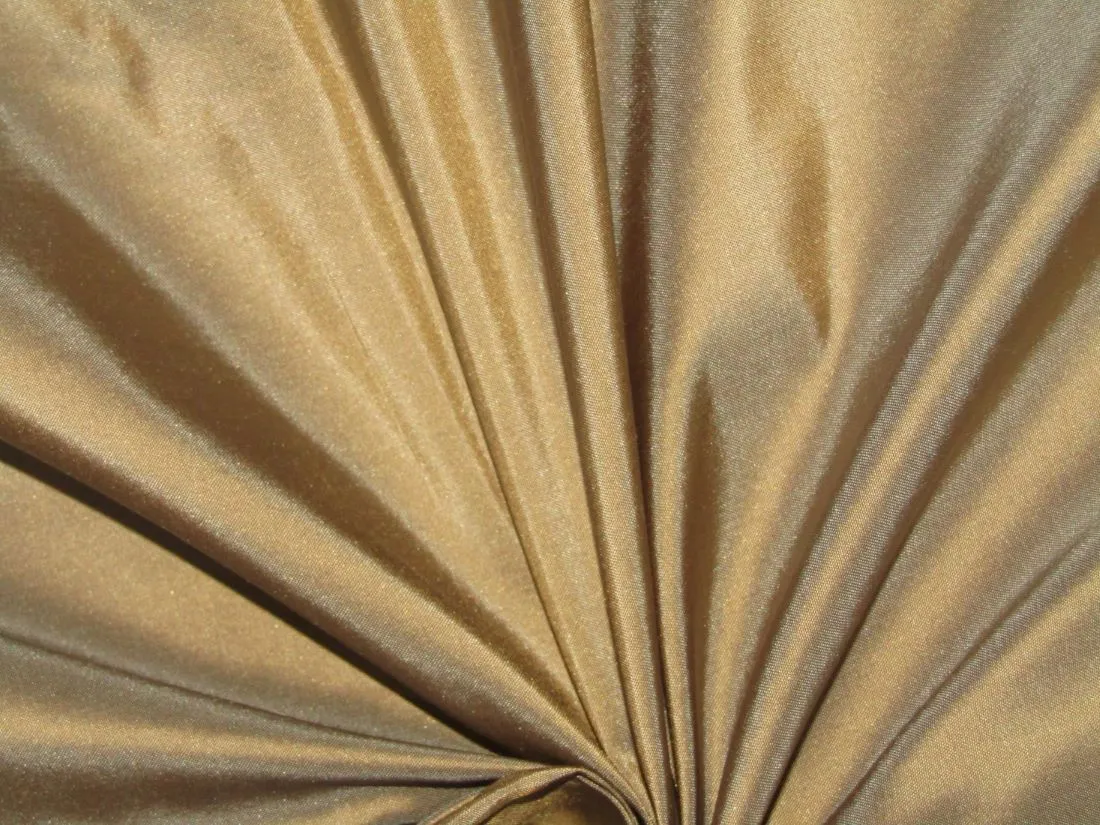 100% Pure SILK TAFFETA FABRIC tulip taupe 54" wide TAF239