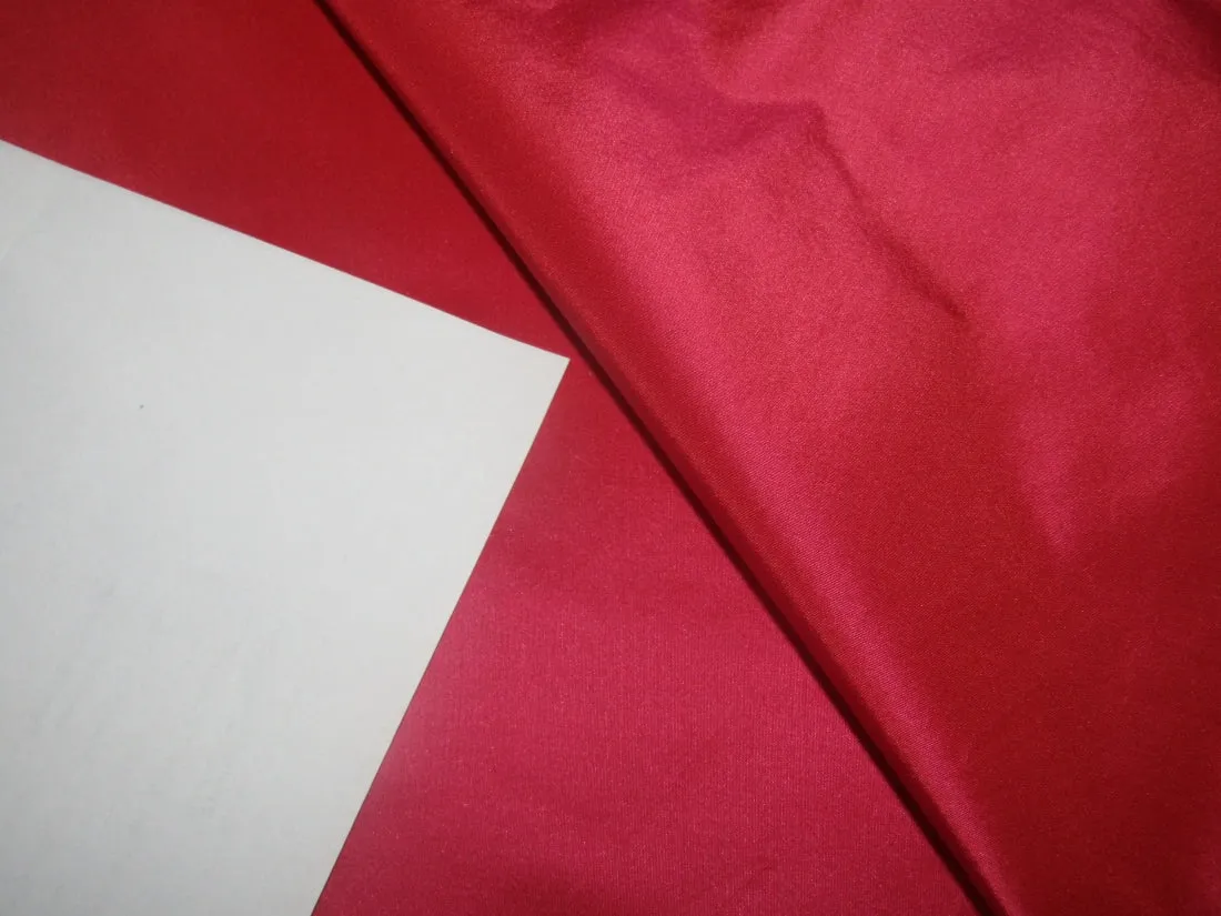 100% Pure SILK TAFFETA FABRIC Watermelon  Pink color 60" wide TAF198[7]