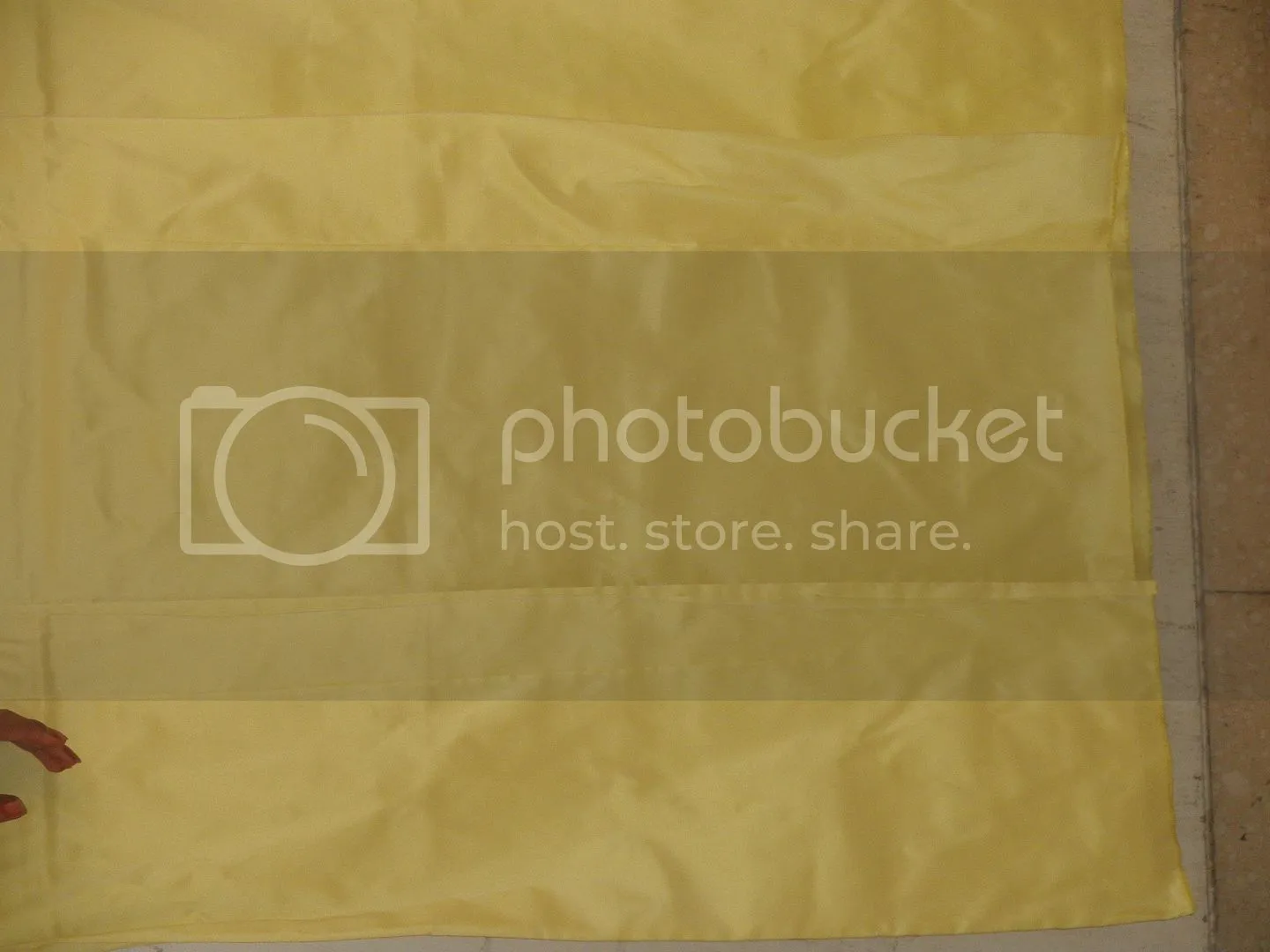 100% Pure SILK TAFFETA FABRIC Yellow x Ivory color TAF186[11]