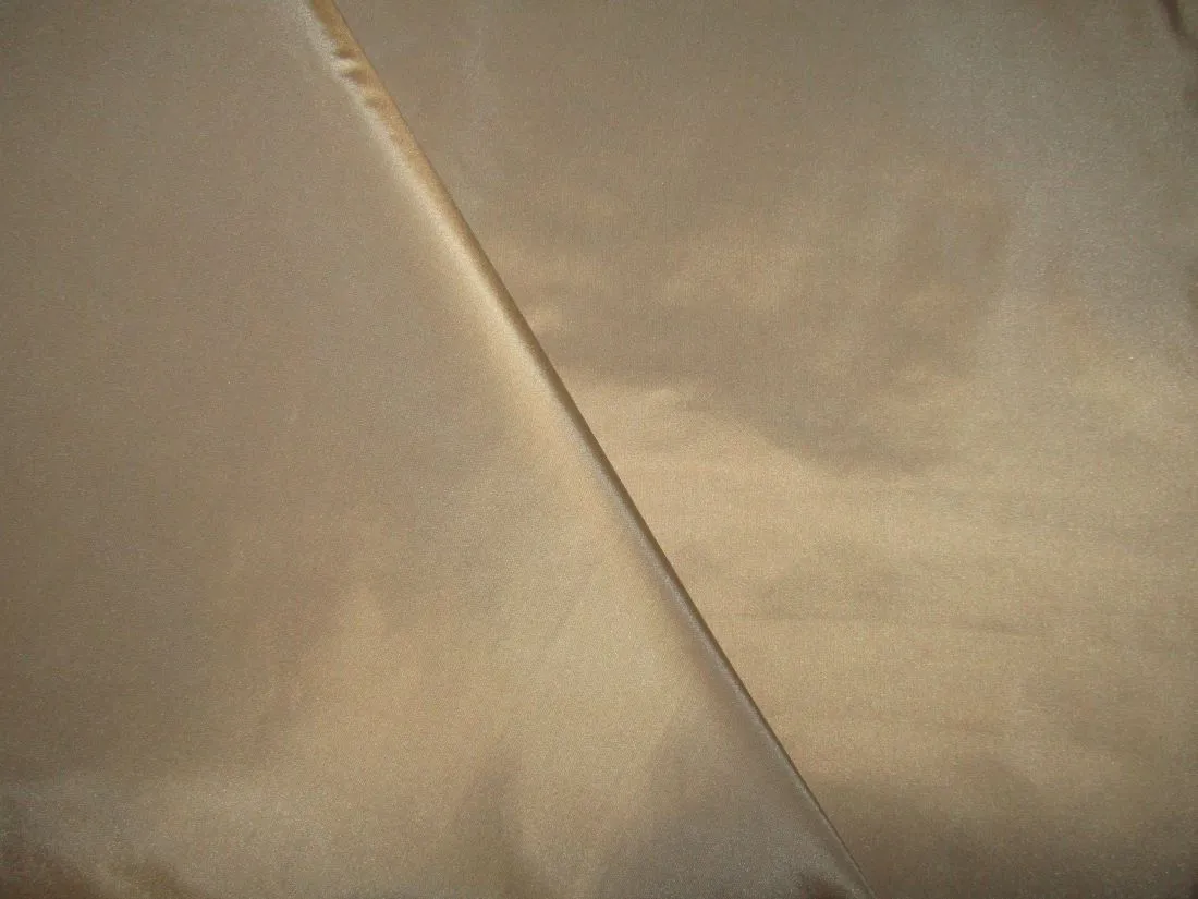 100% Pure Silk TAFFETA  Pure Gold Dust Fabric 54" wide TAF210