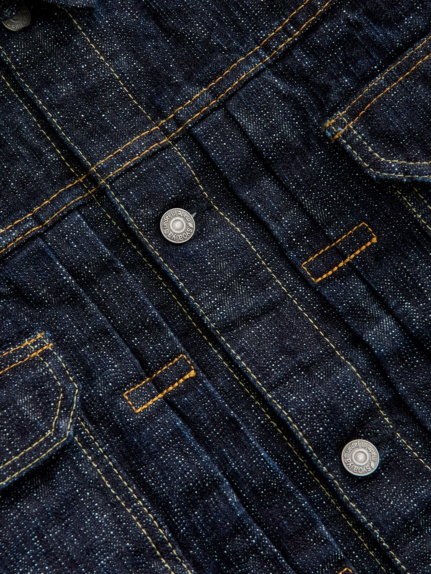 6111 16oz "Double Slub" Type-2 Denim Jacket in Indigo