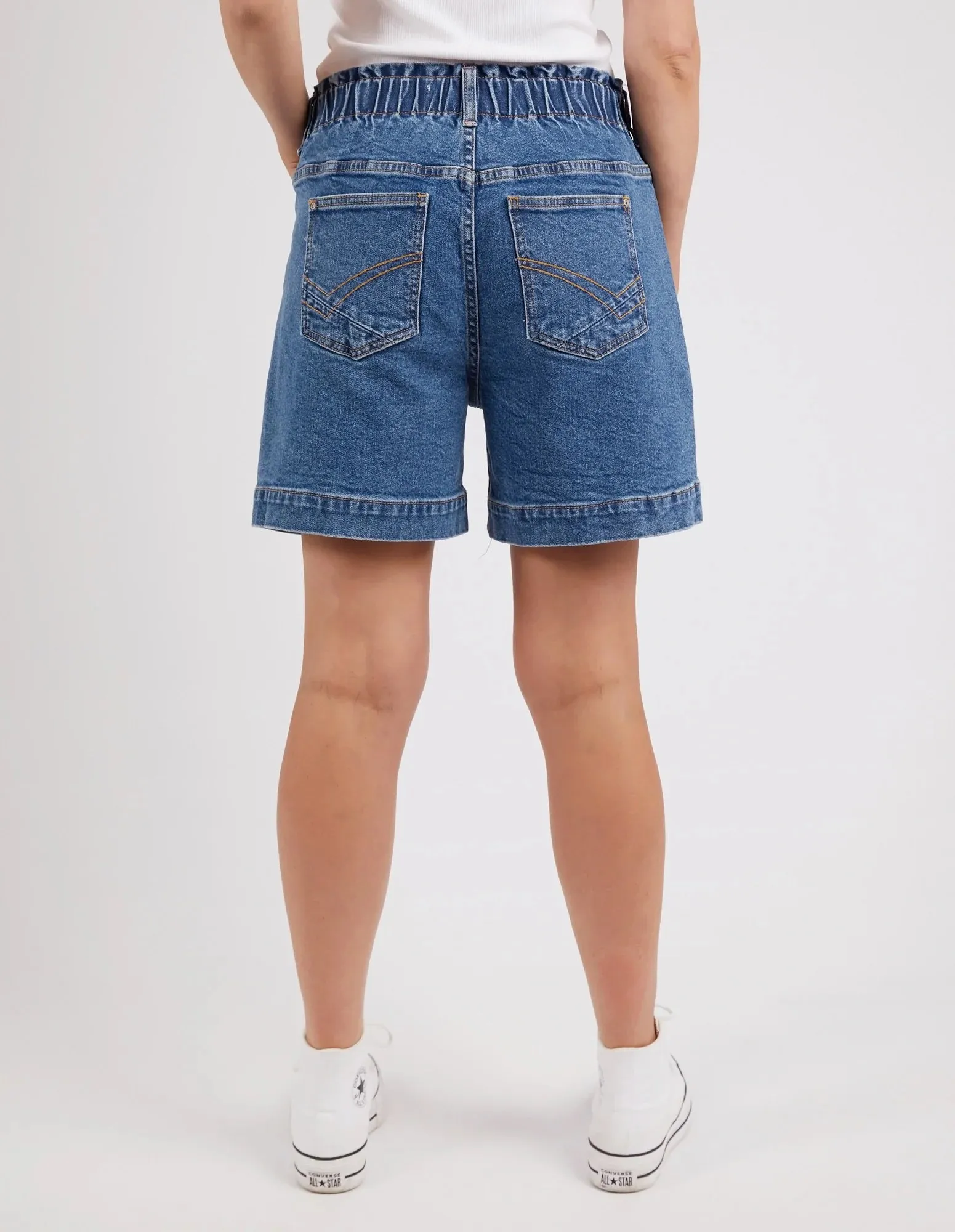 Atlas Denim Short DARK BLUE wash