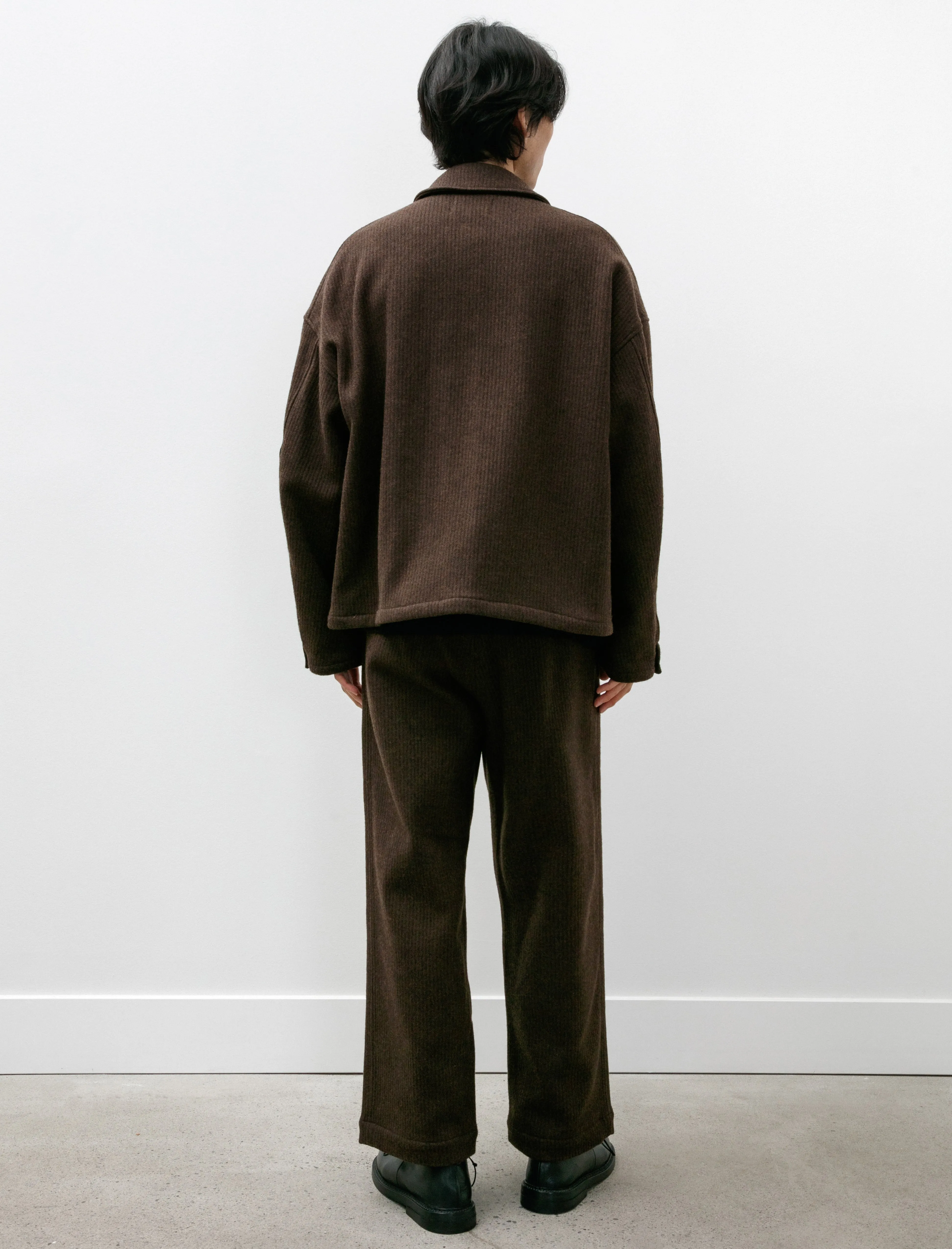 Beach Cloth Work Trousers Brown