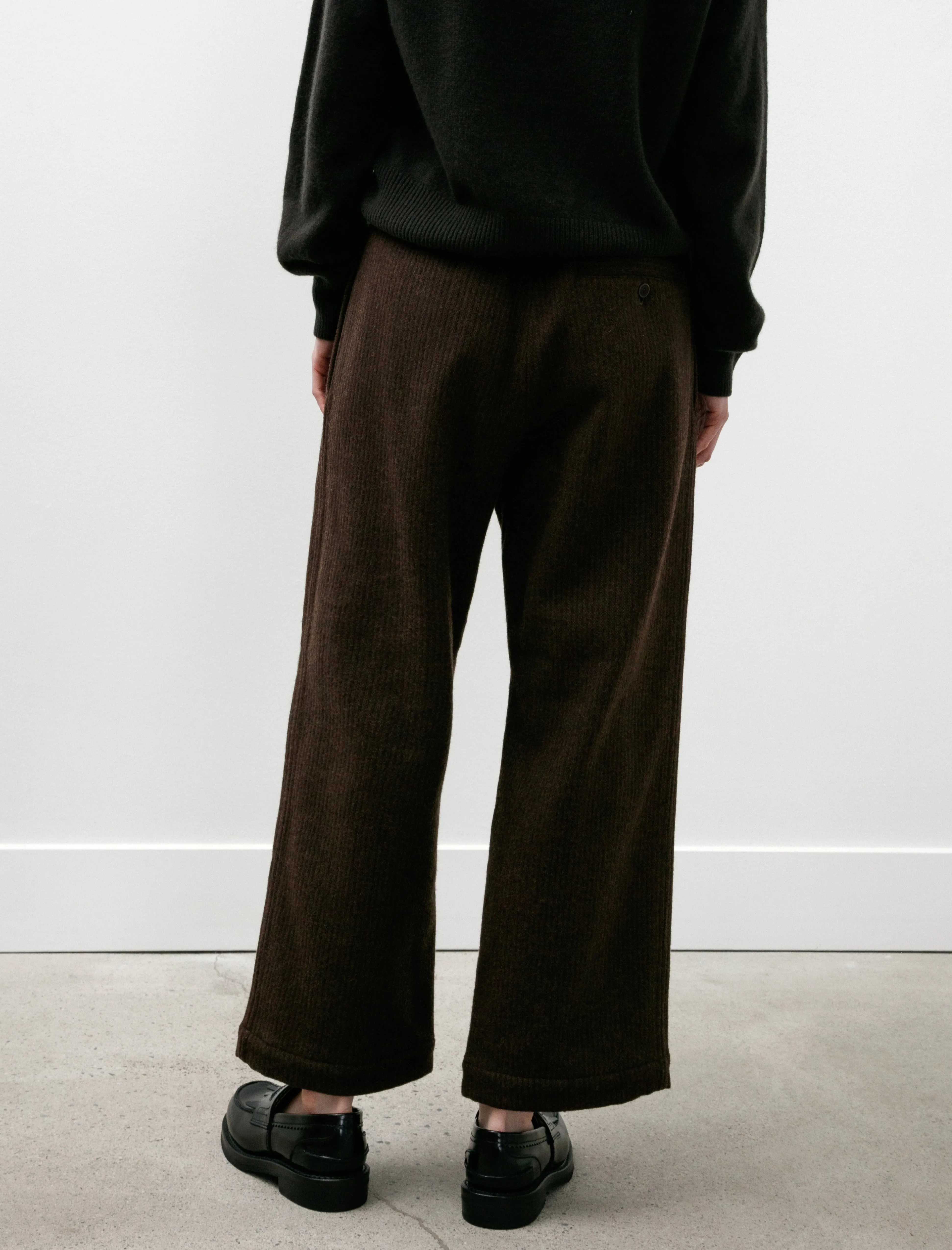 Beach Cloth Work Trousers Brown