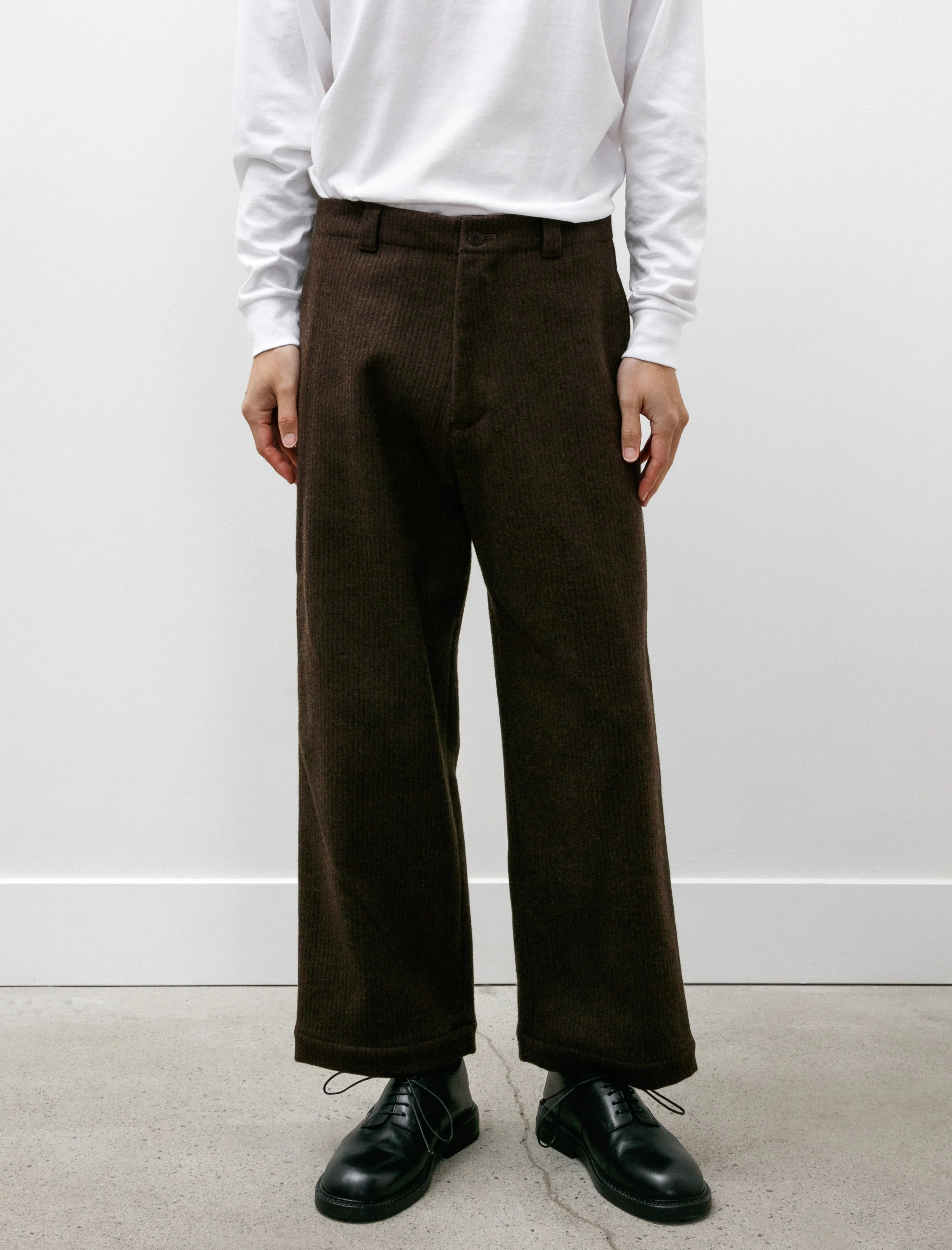 Beach Cloth Work Trousers Brown