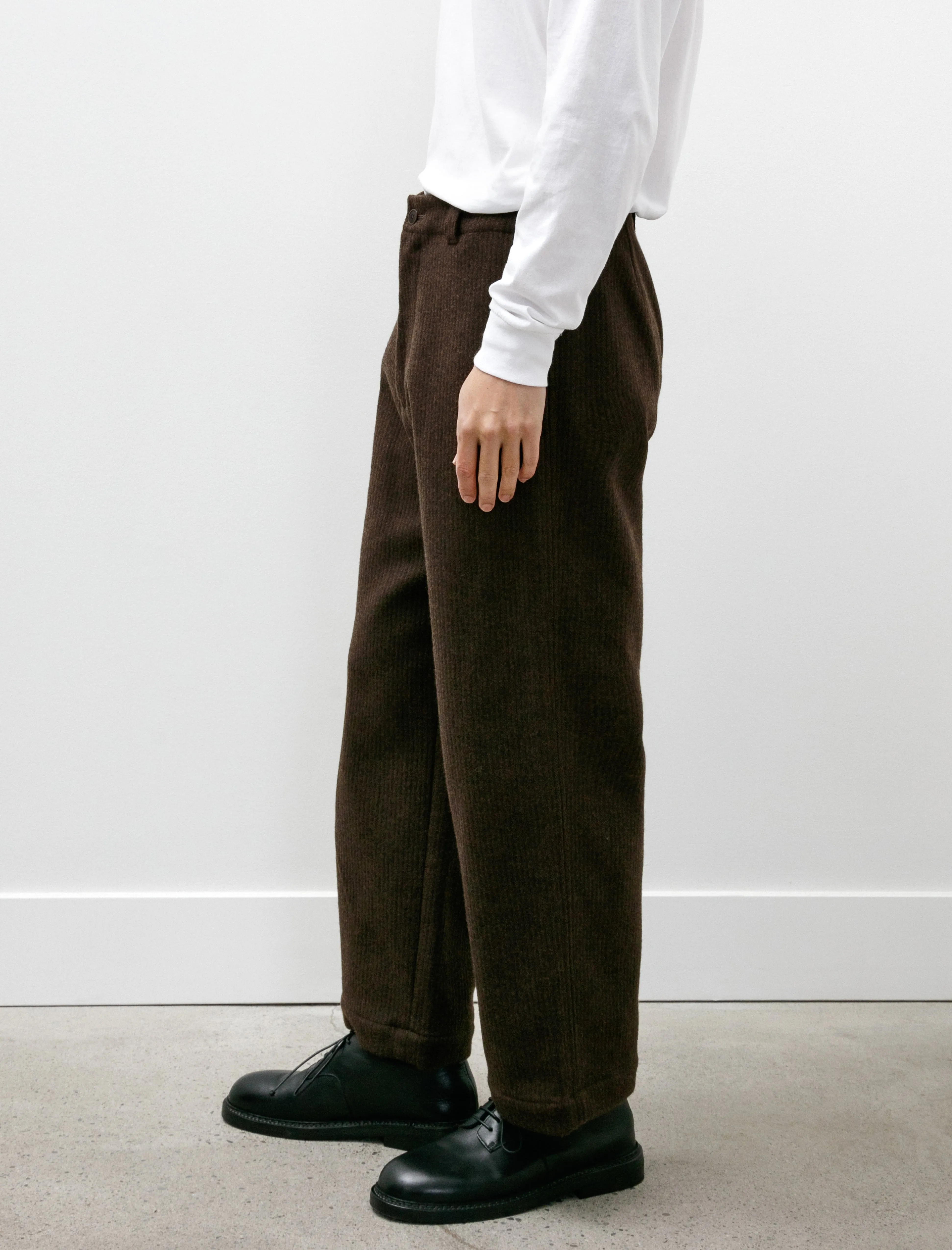 Beach Cloth Work Trousers Brown