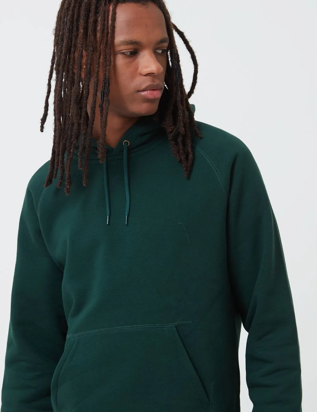 Carhartt-WIP Chase Hooded Sweatshirt - Bottle Green