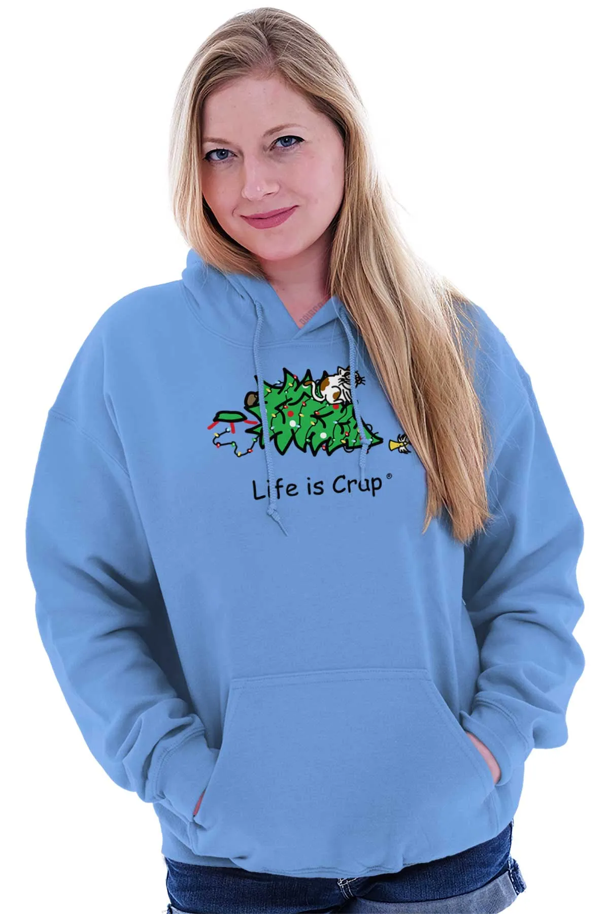 Cat Christmas Tree Hoodie