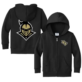 Central Florida Golden Knights Logo Toddler Full-Zip Sweatshirt