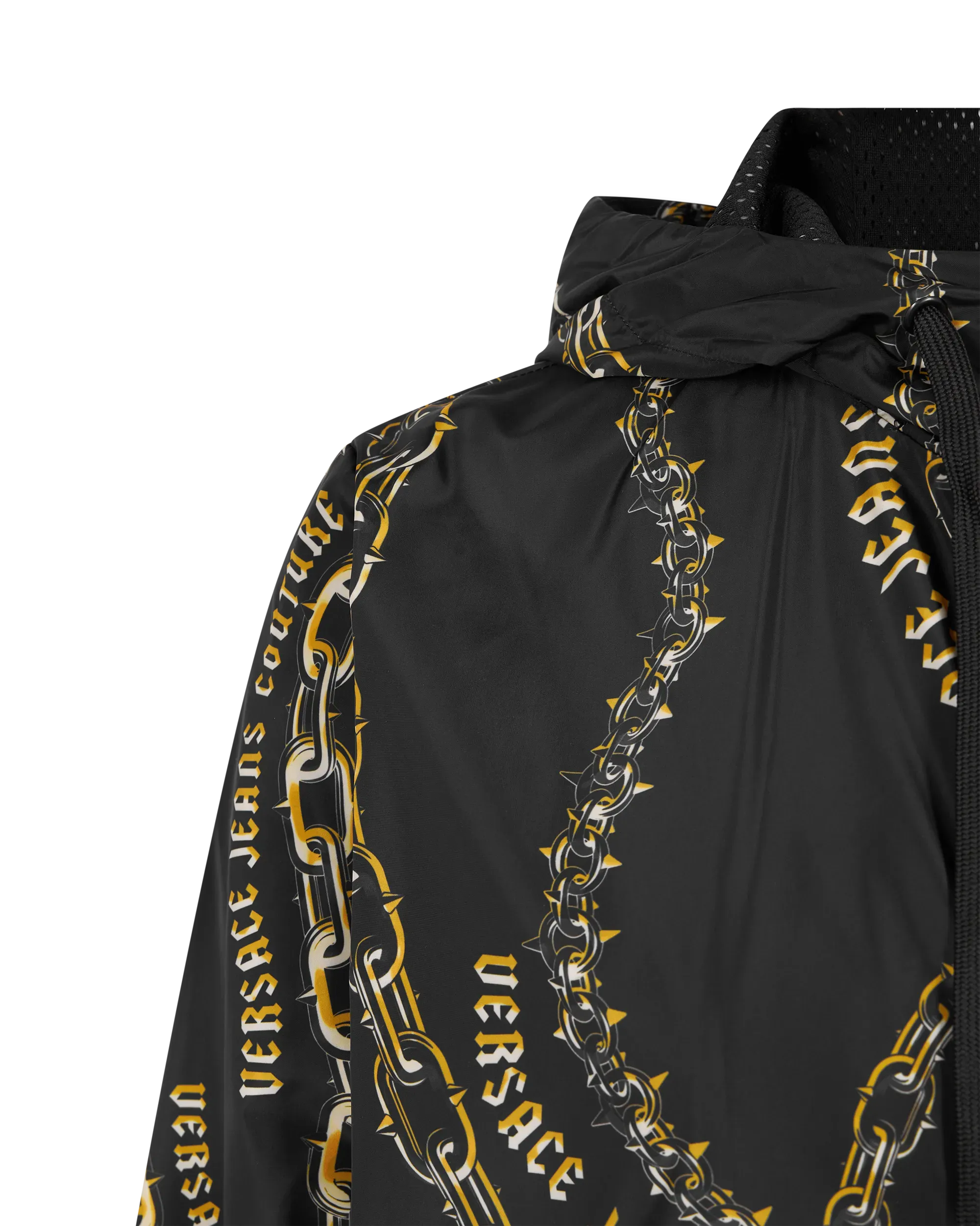 Chain Couture Windbreaker Jacket