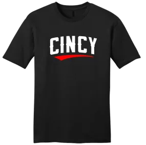 Cincy Swoop White and Red