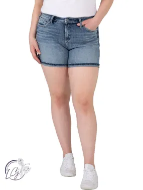 Curvy Avery High Rise Short by Silver Jeans