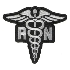 Daniel Smart Registered Nurse Embroidered Iron On Patch, 3.5 x 3.1 inches