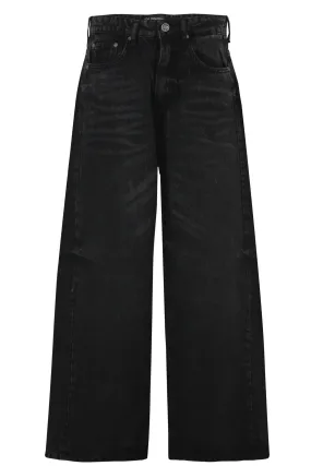 Dark Grey Flared Leg Jeans