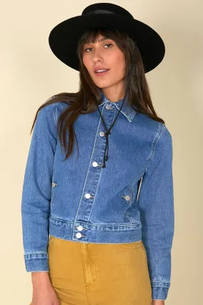 Denim Jacket - Western Blue Organic