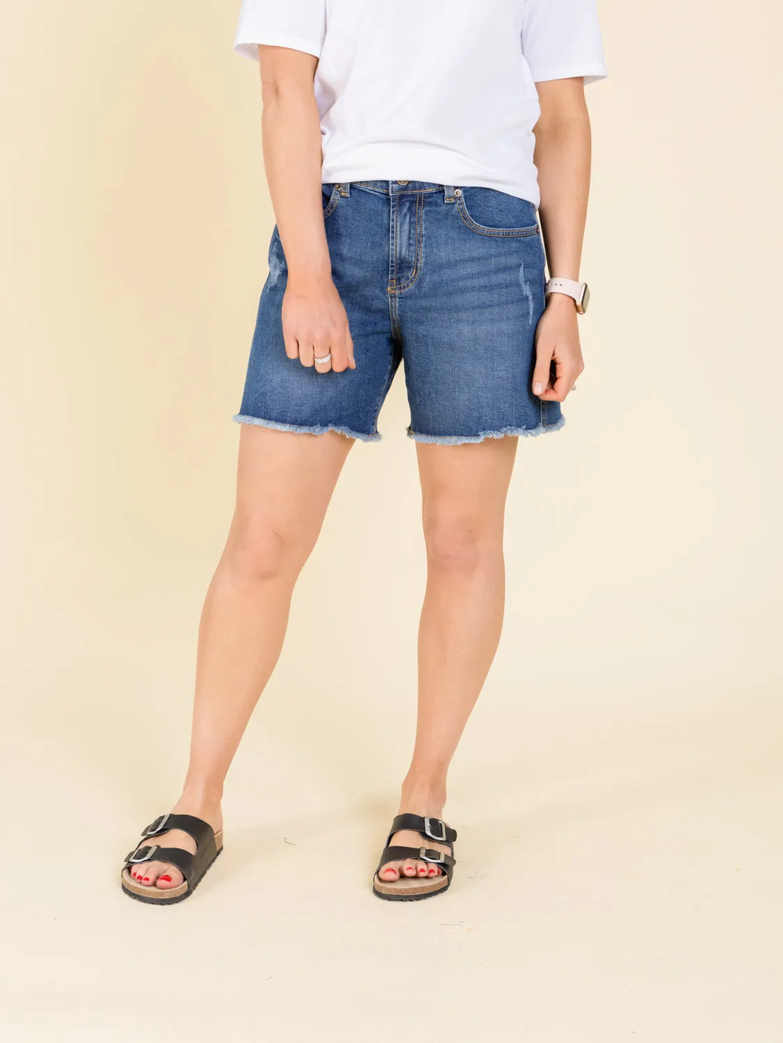 Duke Denim Shorts - Denim