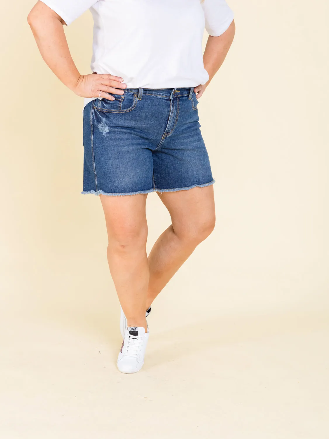 Duke Denim Shorts - Denim