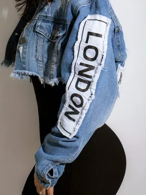 Fashion Tour Denim Crop Jackets