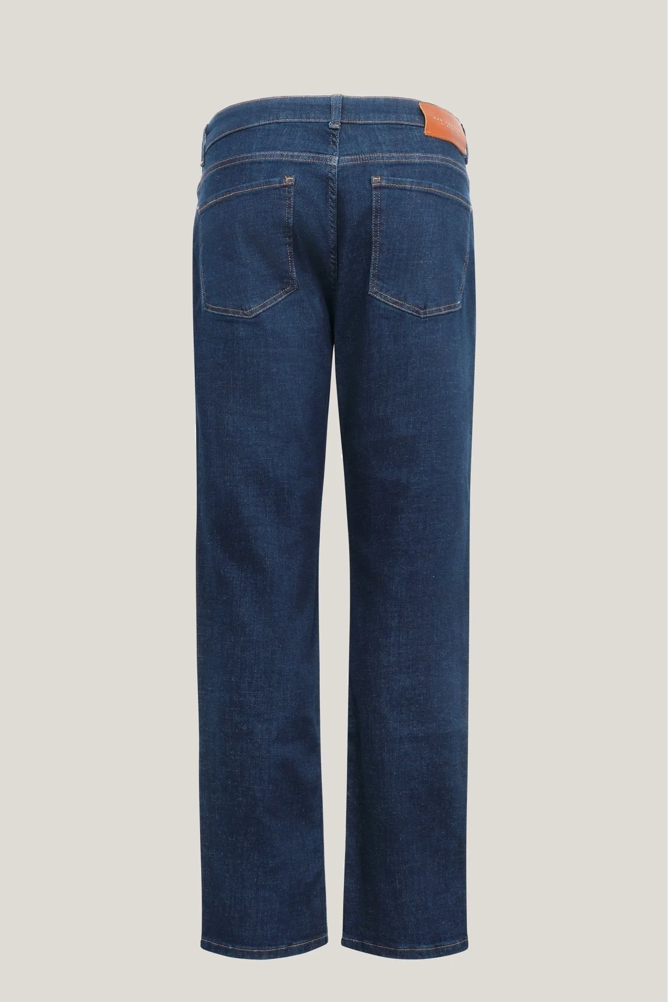 Fitted Tapered Jeans - Blue