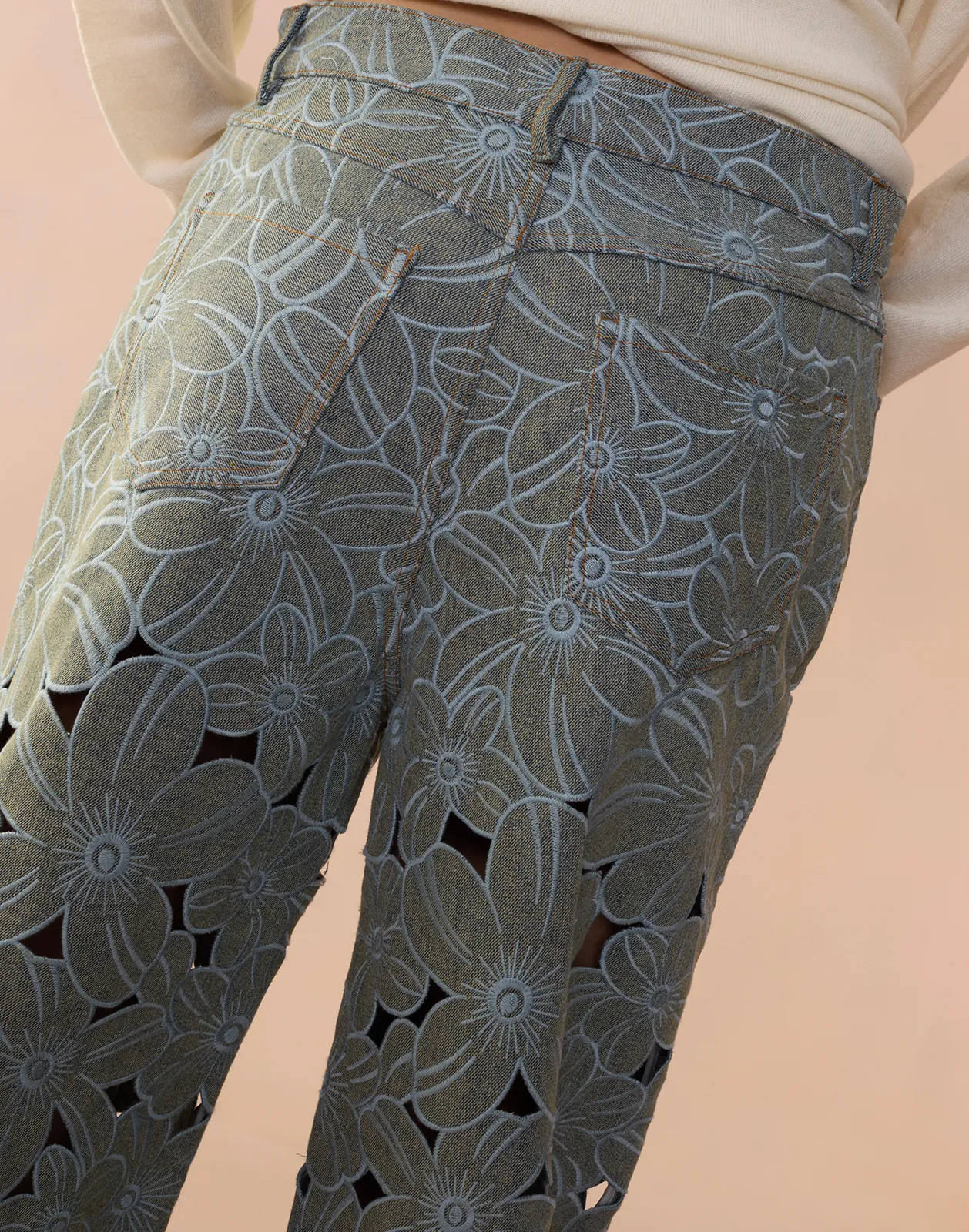 Flora Cutout Jeans