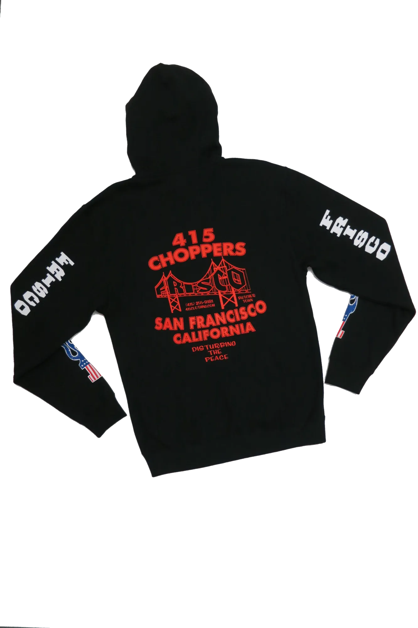 Frisco #1 Mens Hooded Sweatshirt