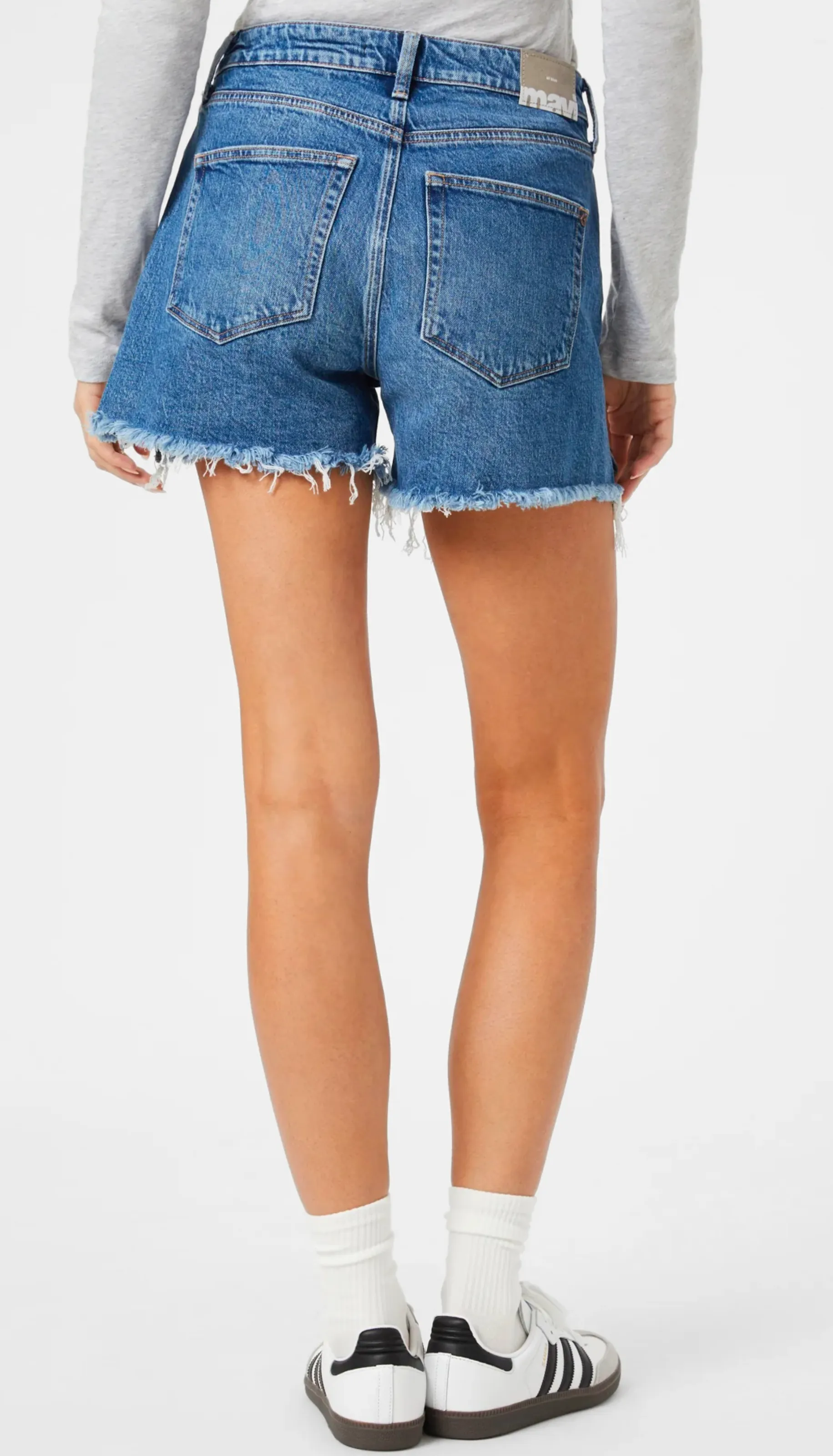 Heidi High Rise Relaxed Short - MB Recycled Blue