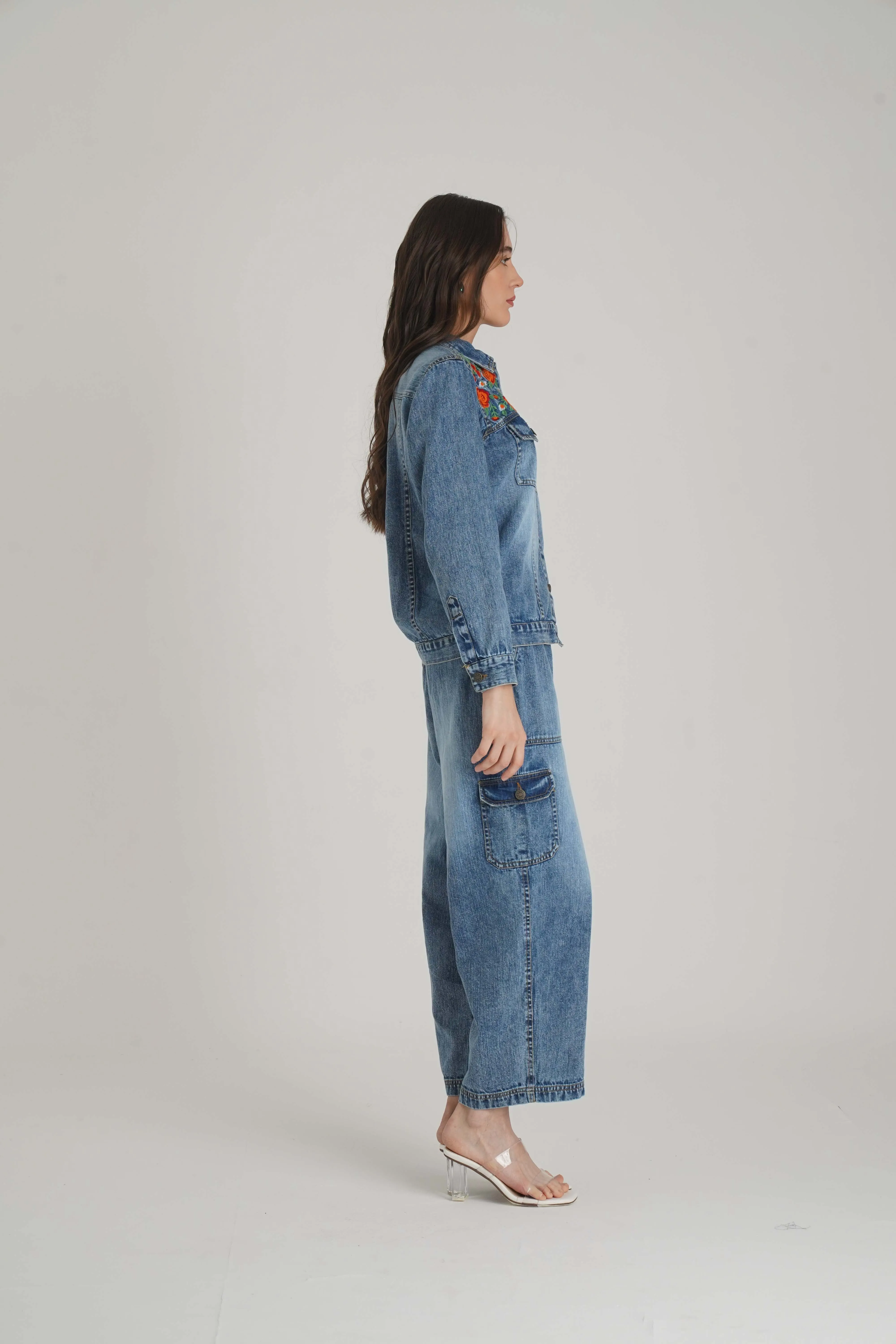 Ivybloom Denim Co-ord set