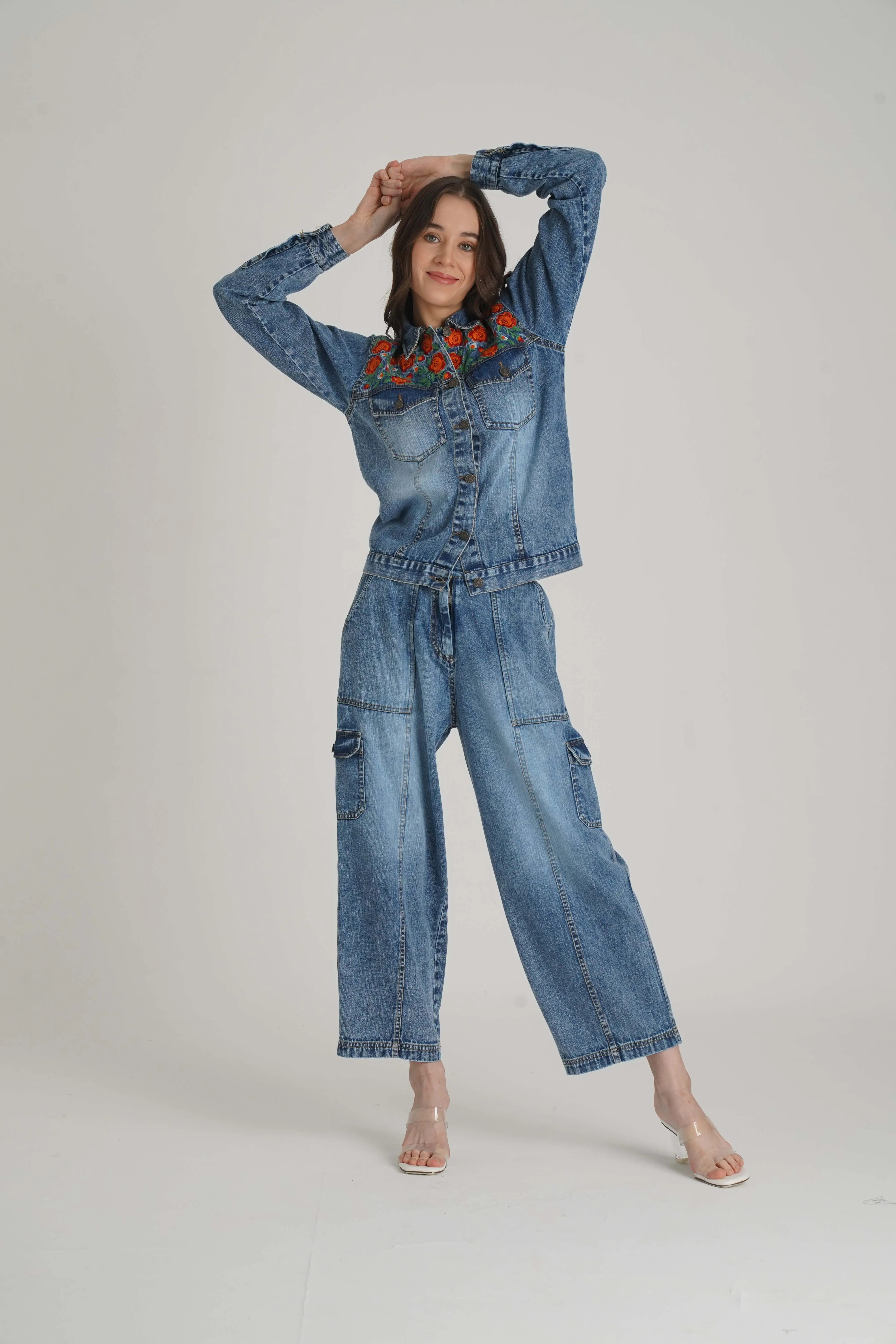 Ivybloom Denim Co-ord set