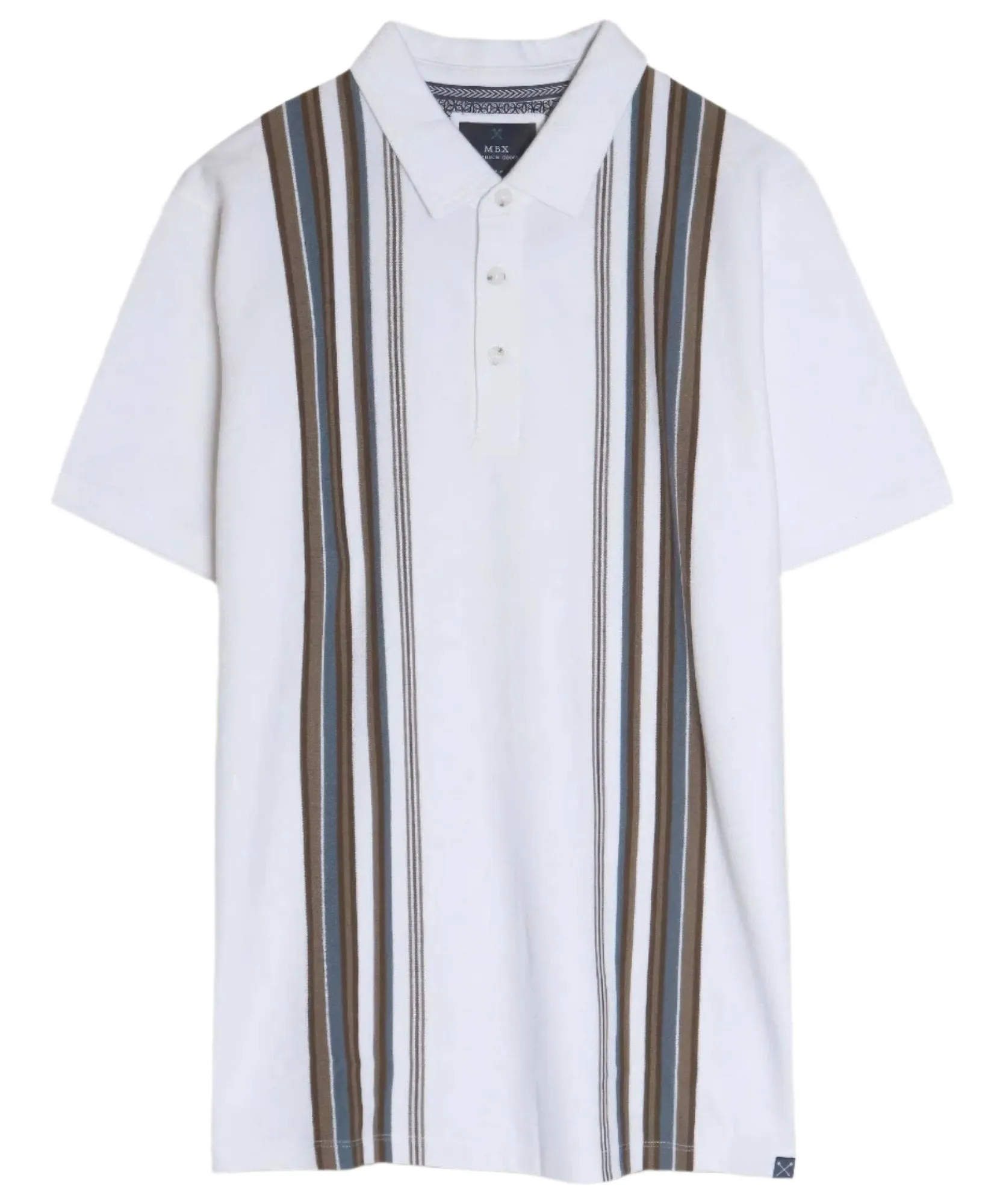 Men's Striped Polo Shirts