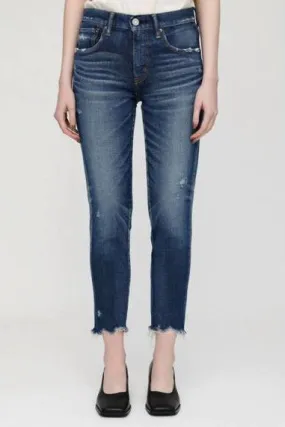 Moussy Mv Checotah Skinny Jeans in D/Blue