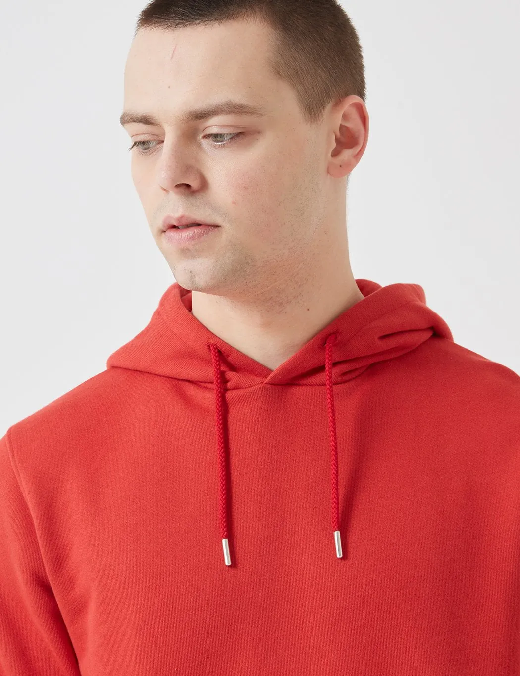 Norse Projects Vagn Classic Hooded Sweatshirt - Askja Red