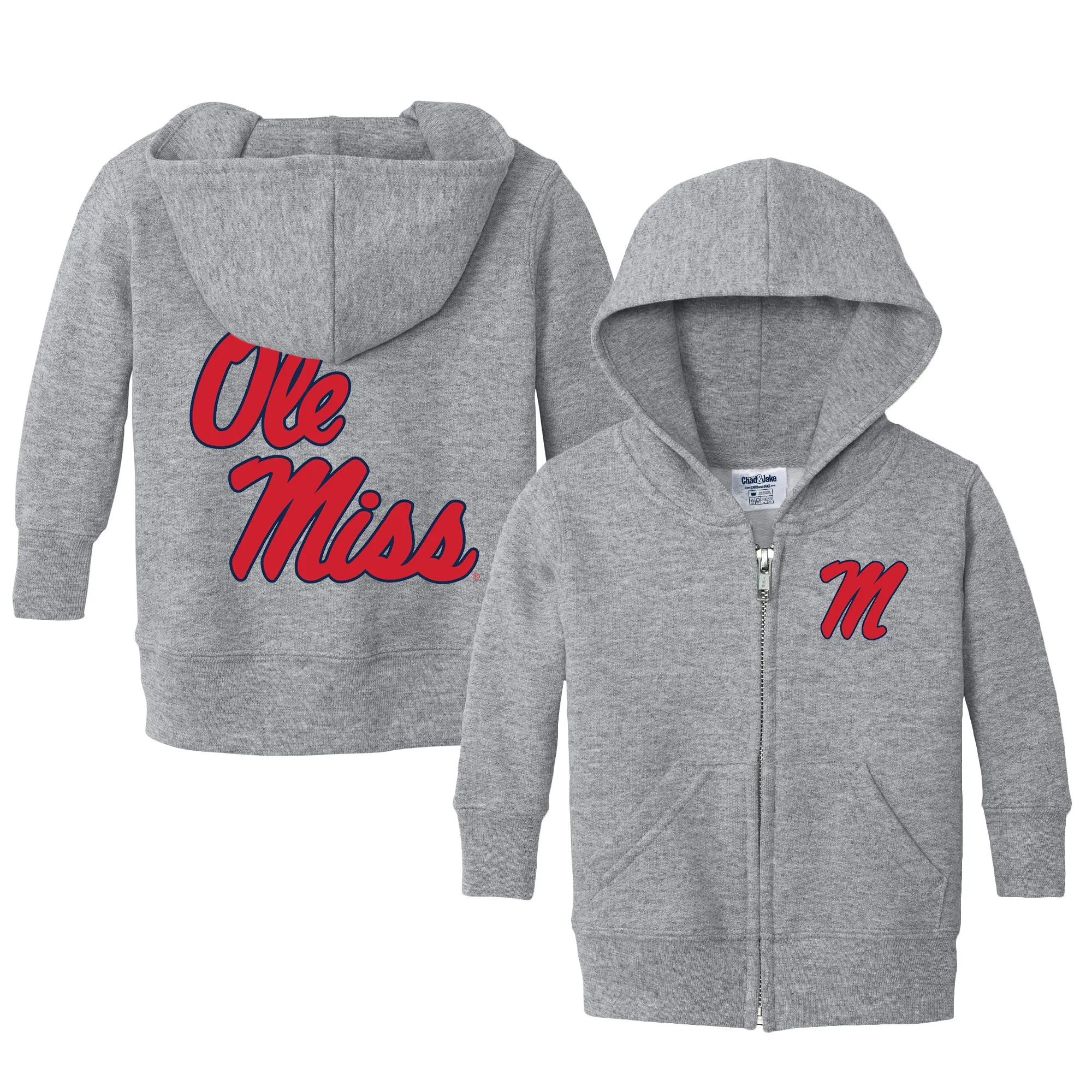 Ole Miss Rebels Logo Infant Full-Zip Sweatshirt