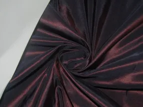 Pure SILK TAFFETA FABRIC Purple x Burgundy Shot color 54" WIDE TAF179[2]