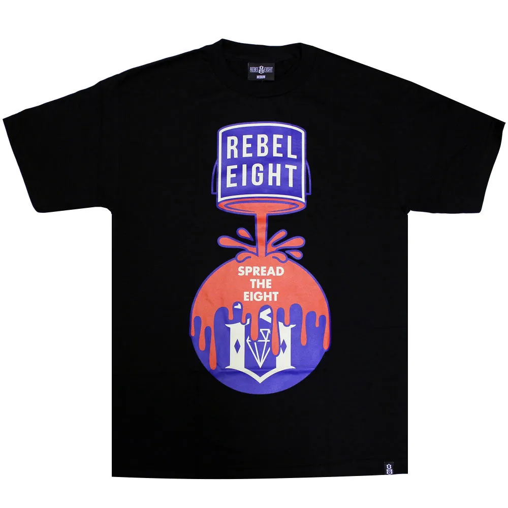 Rebel8 Cover The 8 T-Shirt Black