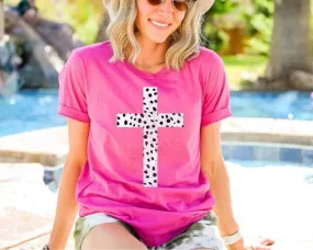 Spotted Cross Graphic Tee