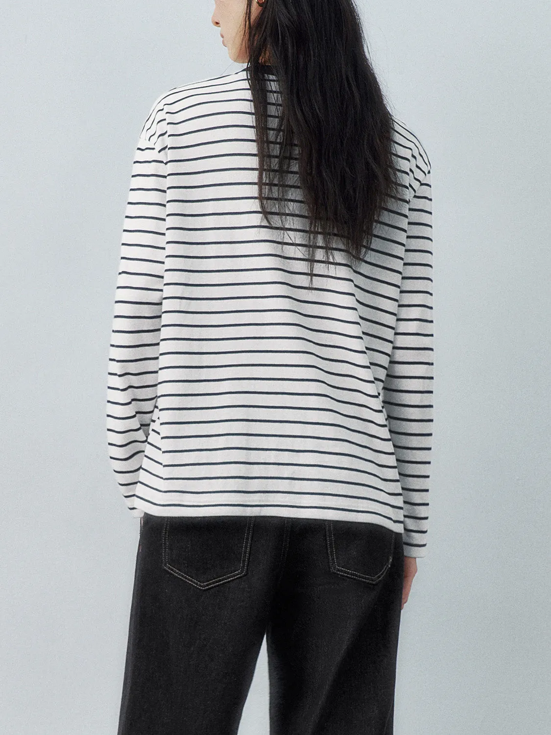 Striped Loose T-Shirts