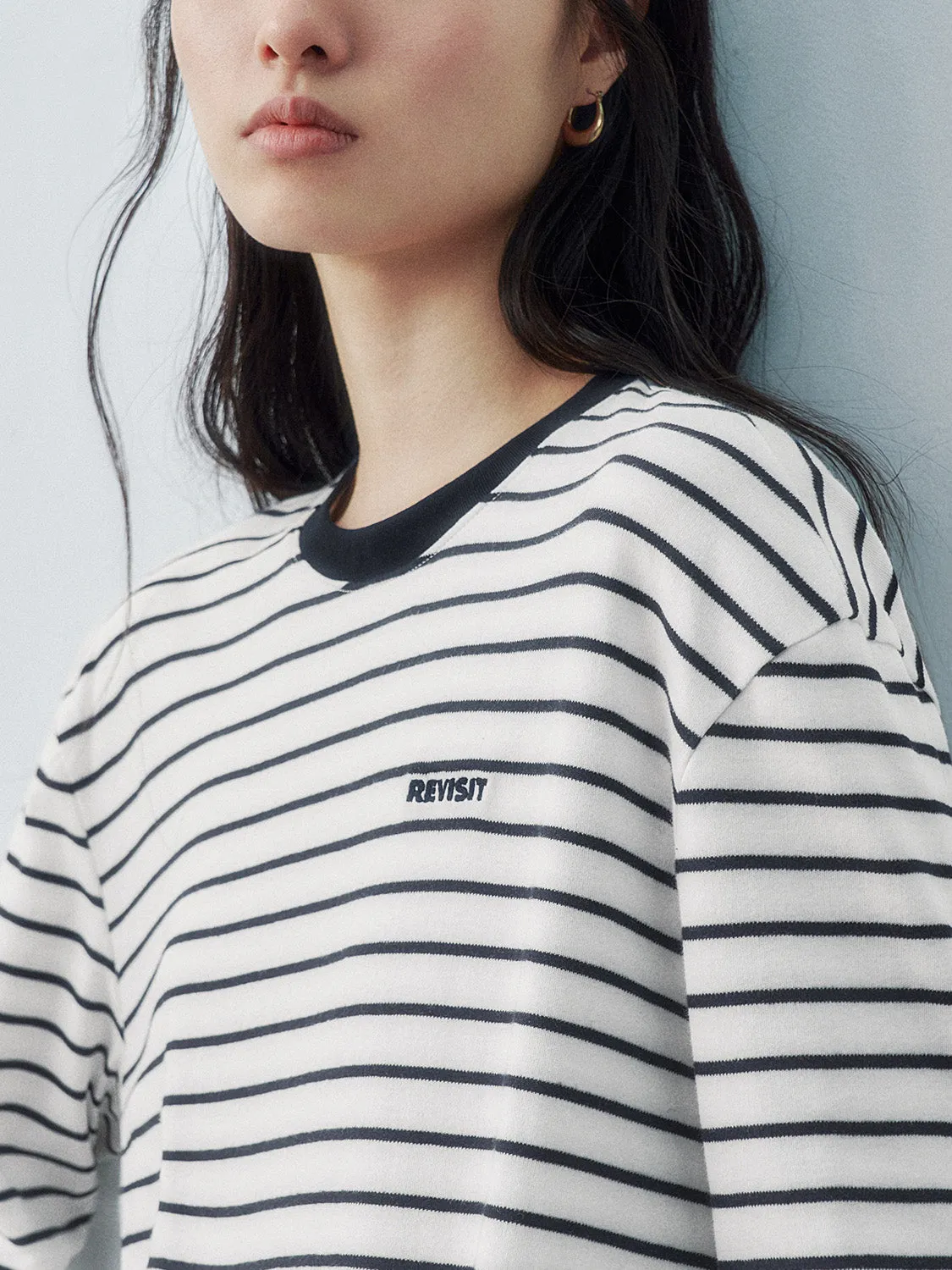 Striped Loose T-Shirts