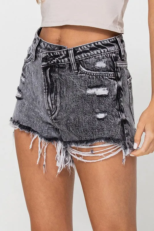 Super High Rise 2 Toned Shorts *Online Only*