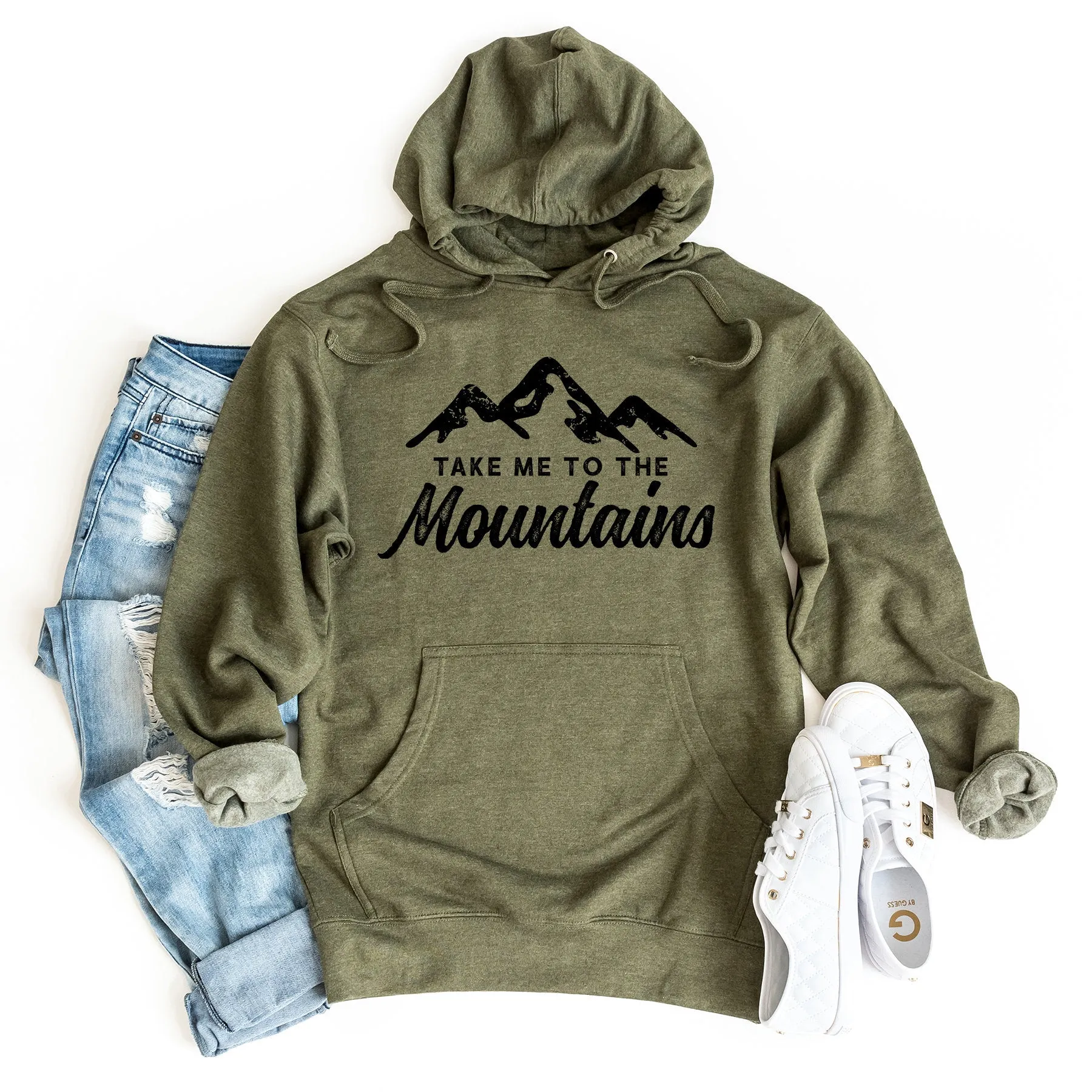 Take Me To The Mountains | Graphic Hoodie