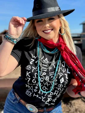 Texas Strong Brands in White Vintage Tee