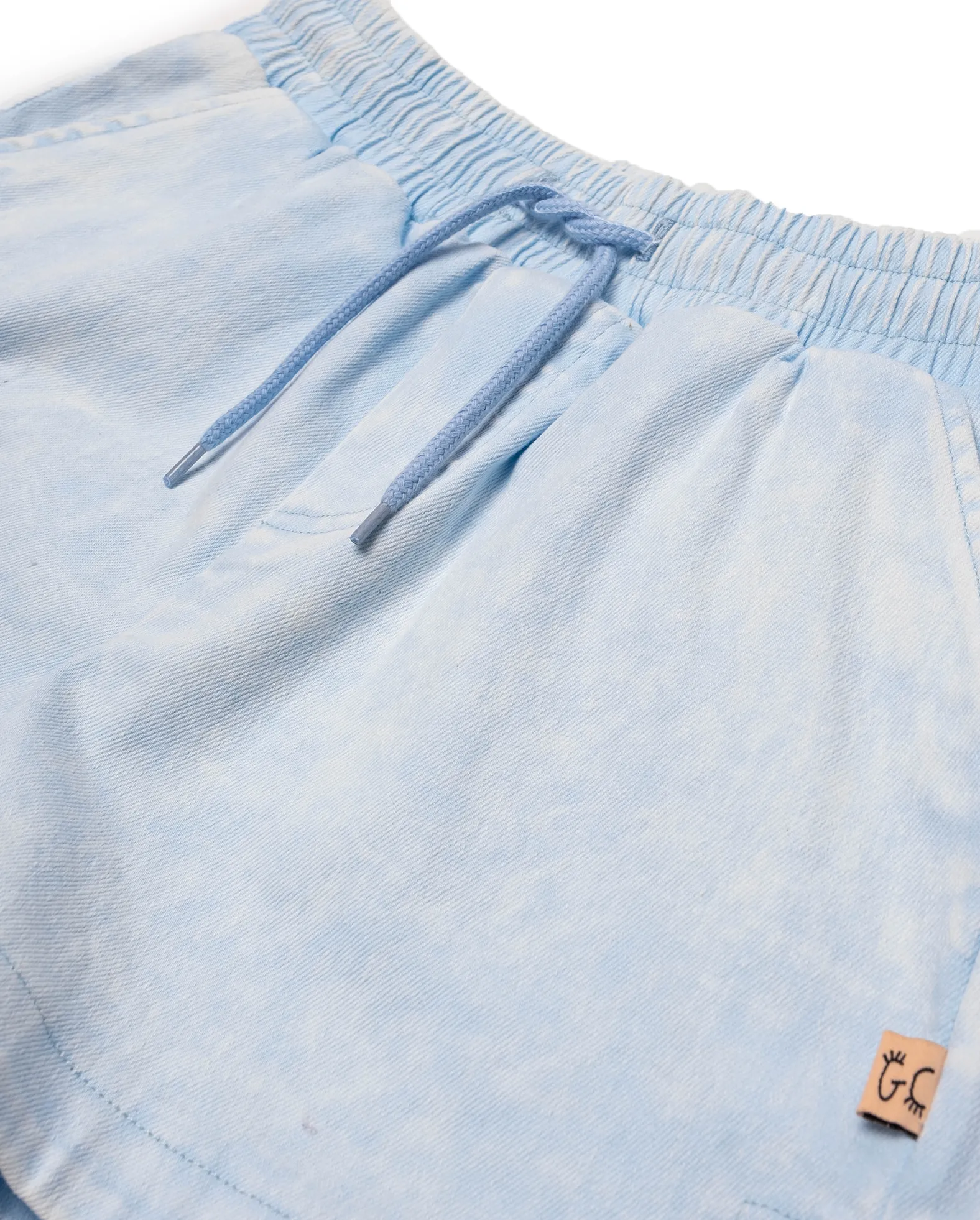 The Girls Club Simple Blue Denim Shorts