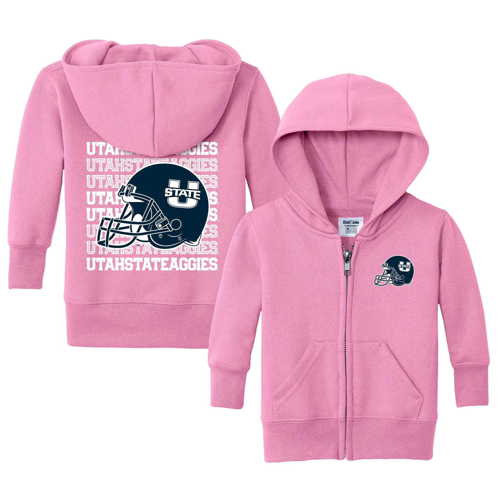 Utah State Aggies Retro Infant Full-Zip Sweatshirt