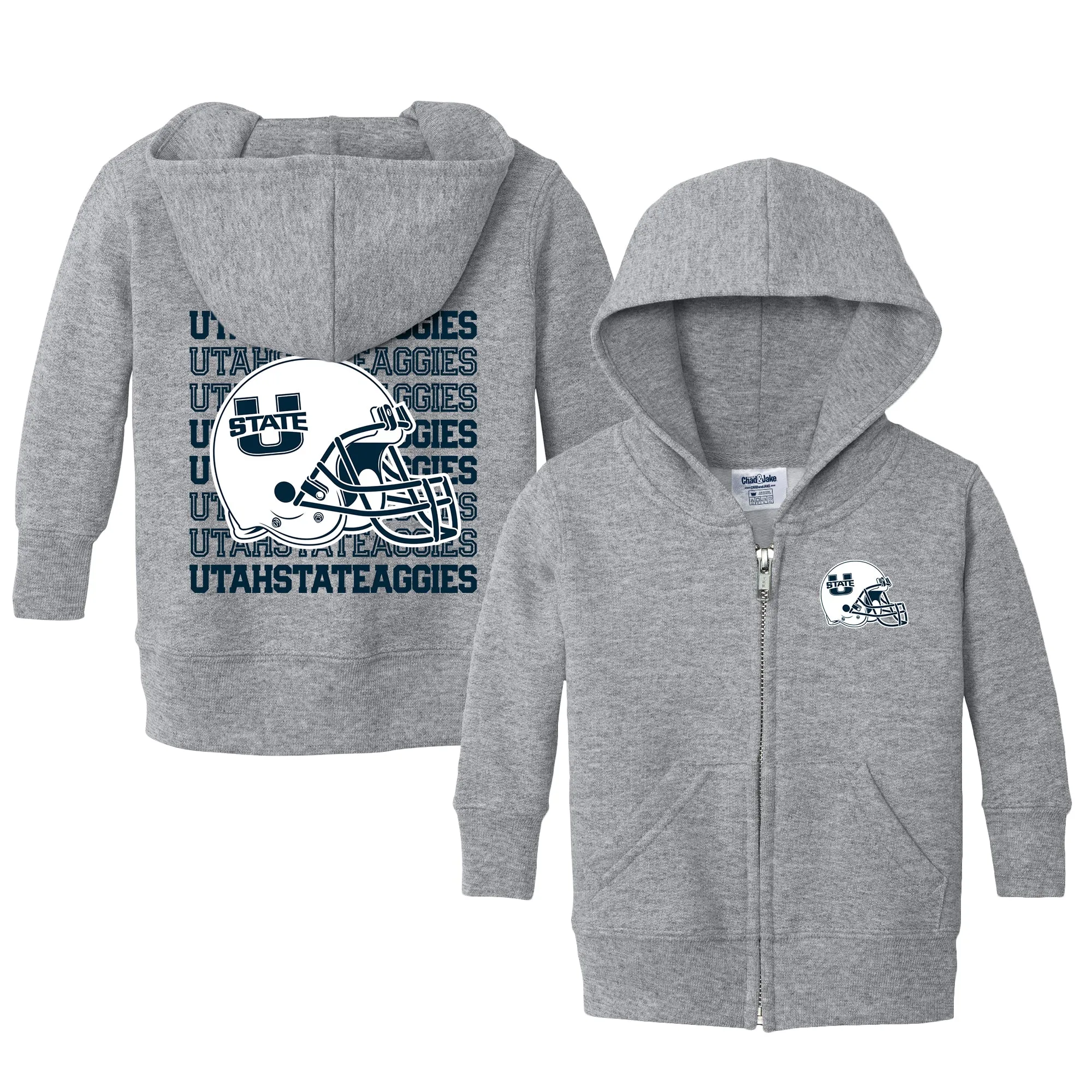 Utah State Aggies Retro Infant Full-Zip Sweatshirt