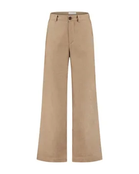 Wide Legged Trousers Brown