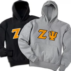 Zeta Psi Hooded Sweatshirt, 2-Pack Bundle Deal - TWILL